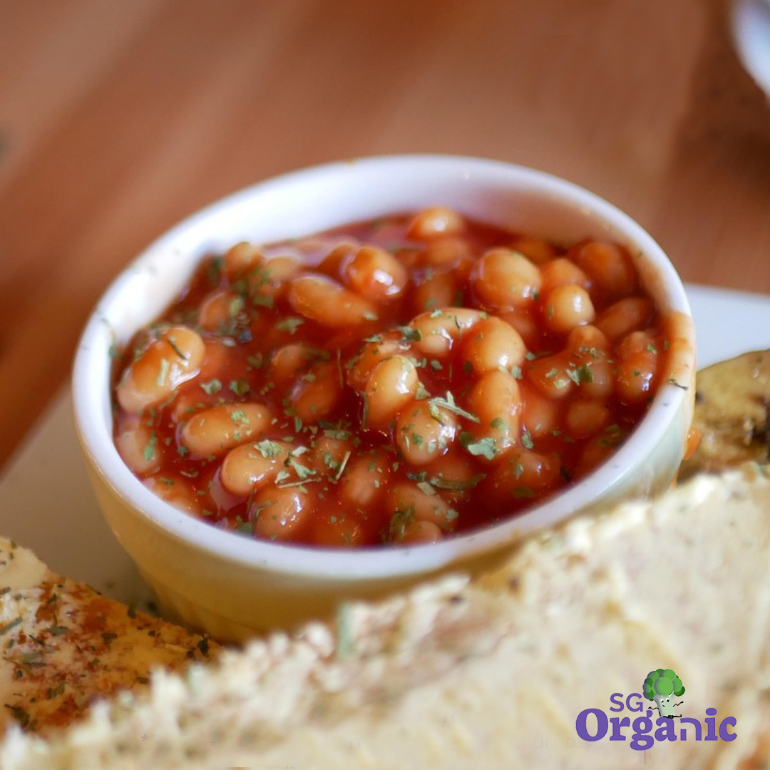 Chef's Choice Organic Beans Baked in Tomato Sauce (400g) Australia - Image 2